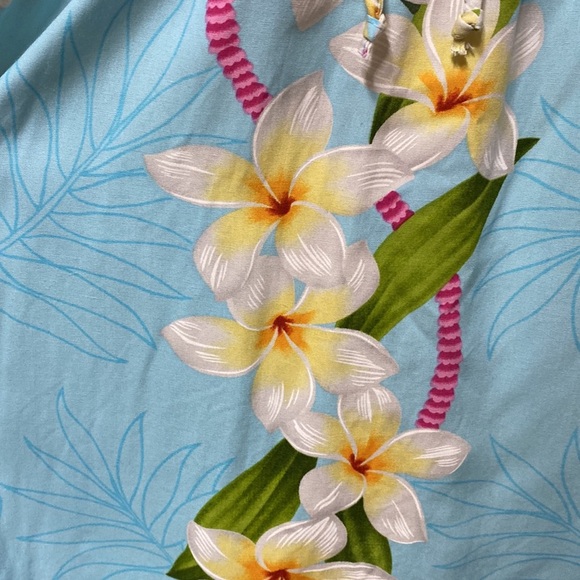 Bishop St Ladies Hawaiian Style Off-the-Shoulder Blouse size S​ - Picture 7 of 7